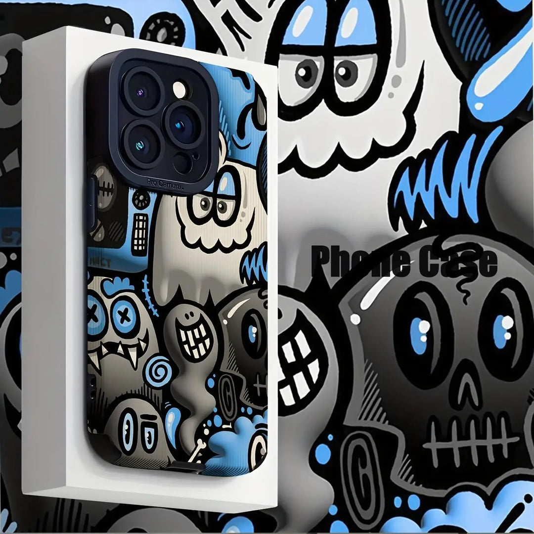 Cartoon Grafitti Phone Cover for IPhone - DOKUTRONIX