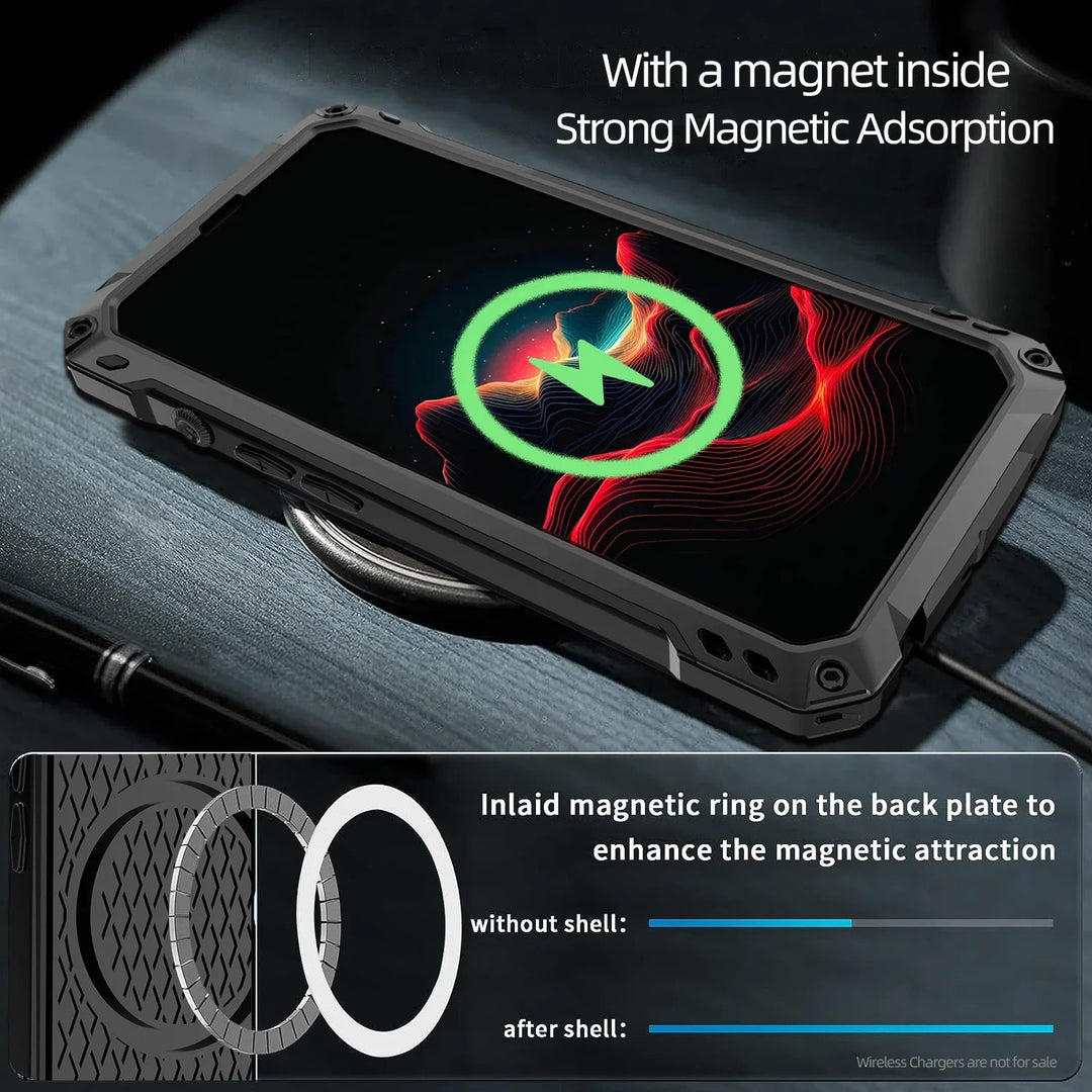 AquaGuard Armor Case for iPhone 15/14 Pro Max - DOKUTRONIX