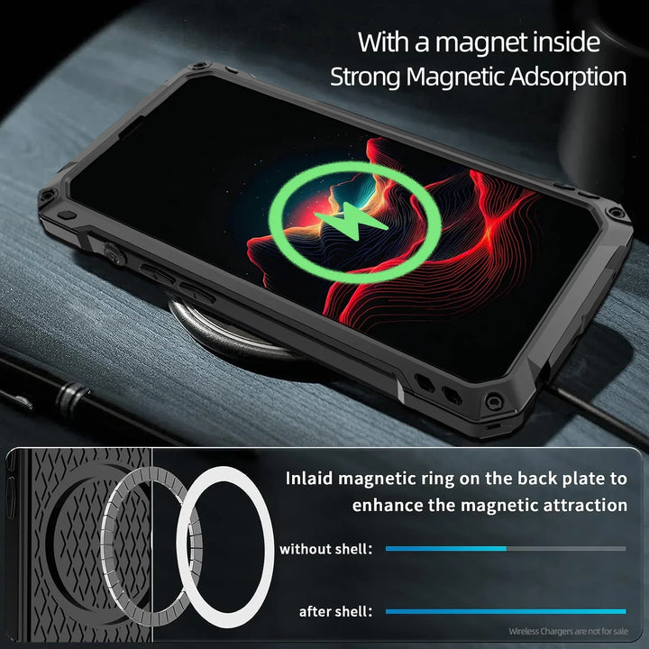 AquaGuard Armor Case for iPhone 15/14 Pro Max - DOKUTRONIX