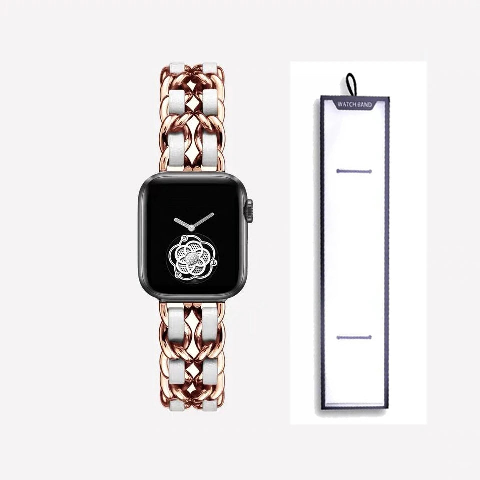 LuxeBand Steel for Apple Watch Series - DOKUTRONIX