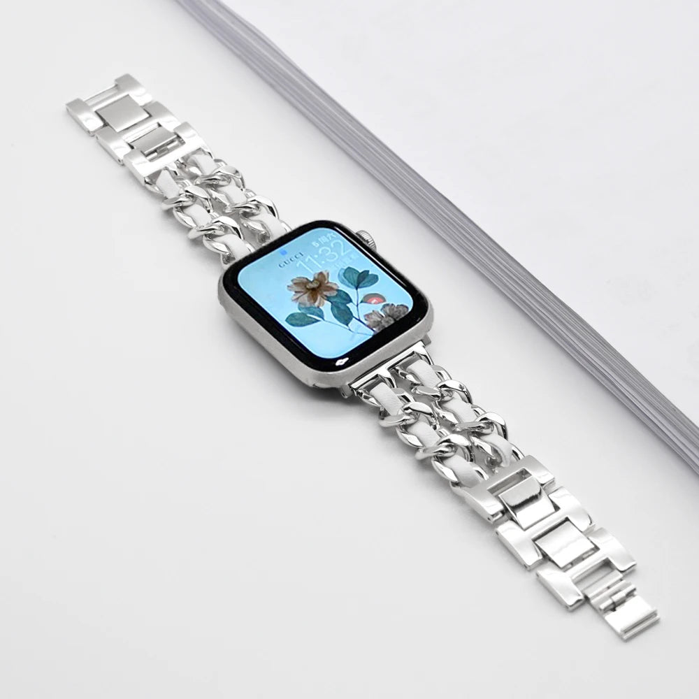 LuxeBand Steel for Apple Watch Series - DOKUTRONIX