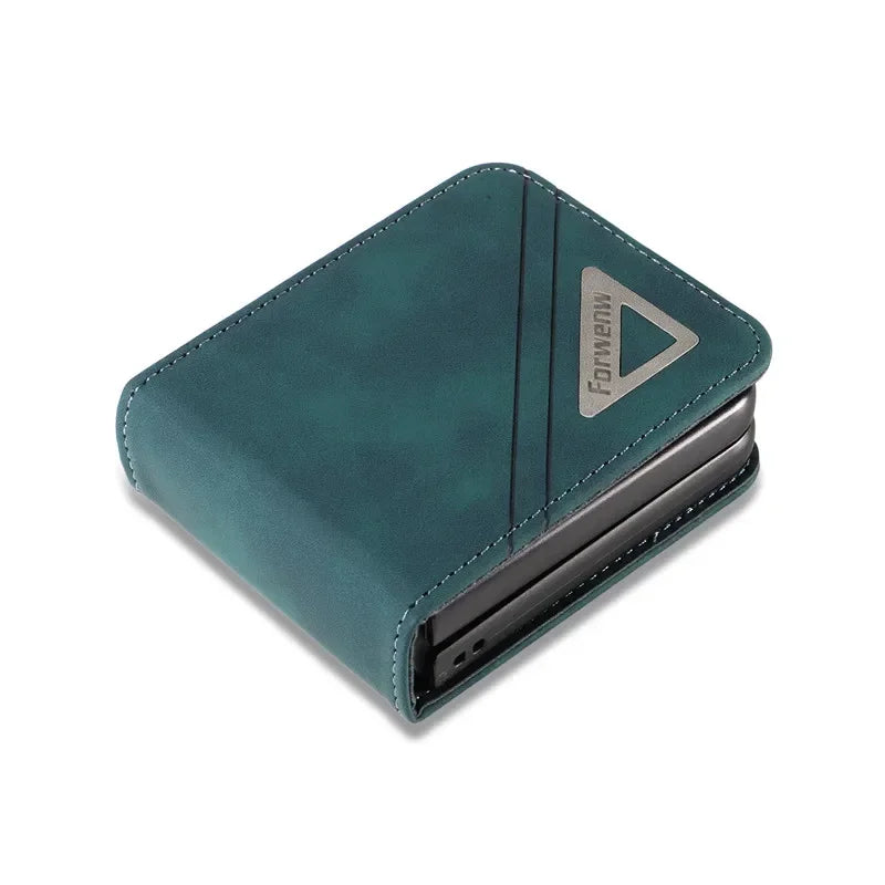 Retro Luxe Leather Flip Case for Samsung Z Flip - DOKUTRONIX