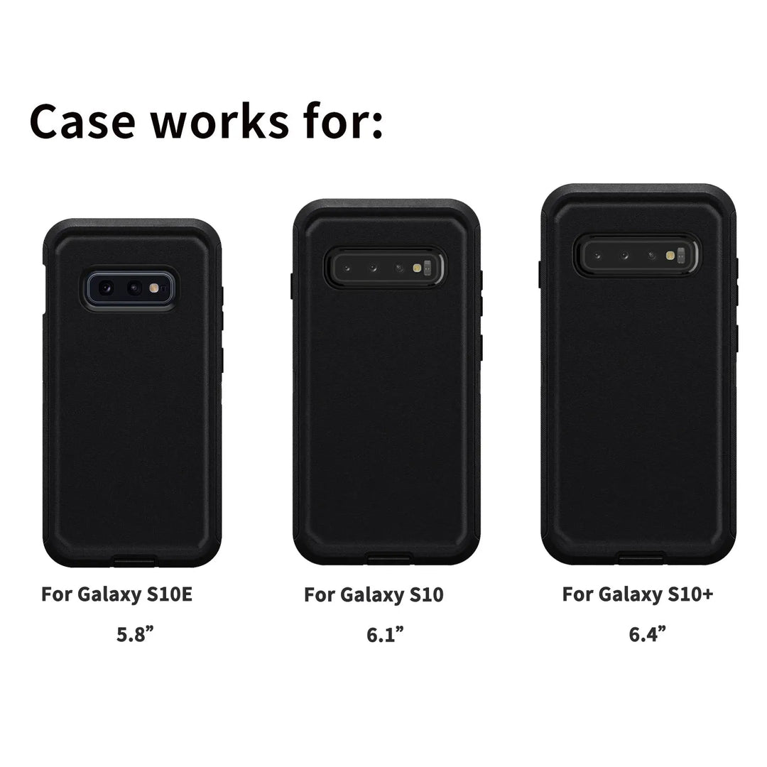 Shockproof 3-in-1 Galaxy S10+ Case - DOKUTRONIX