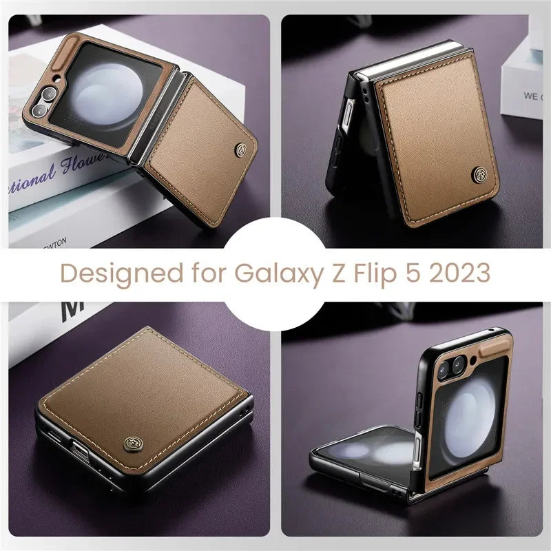 MagnetLux Wallet for Galaxy Z Flip 6/5 - DOKUTRONIX