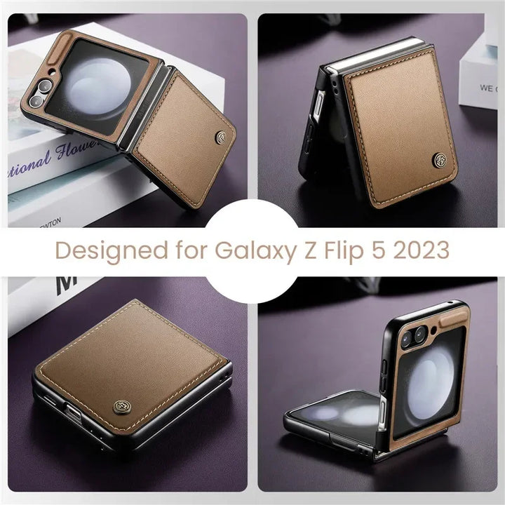 MagnetLux Wallet for Galaxy Z Flip 6/5 - DOKUTRONIX