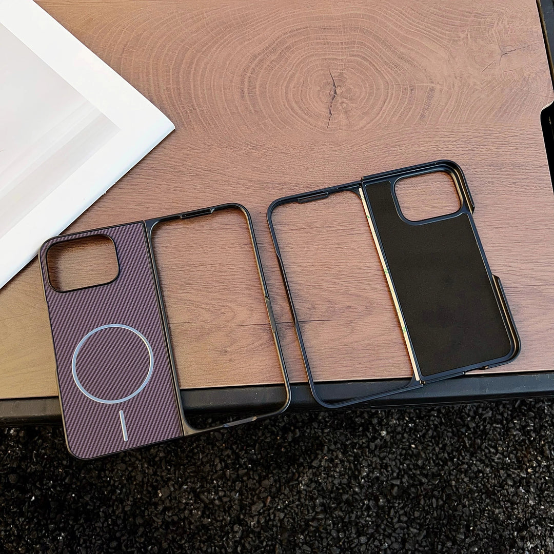 Case for Magsafe Wireless Charging Carbon Fiber Texture Hard Plastic Cover Case For Google Pixel 10 9 Pro Fold - DOKUTRONIX