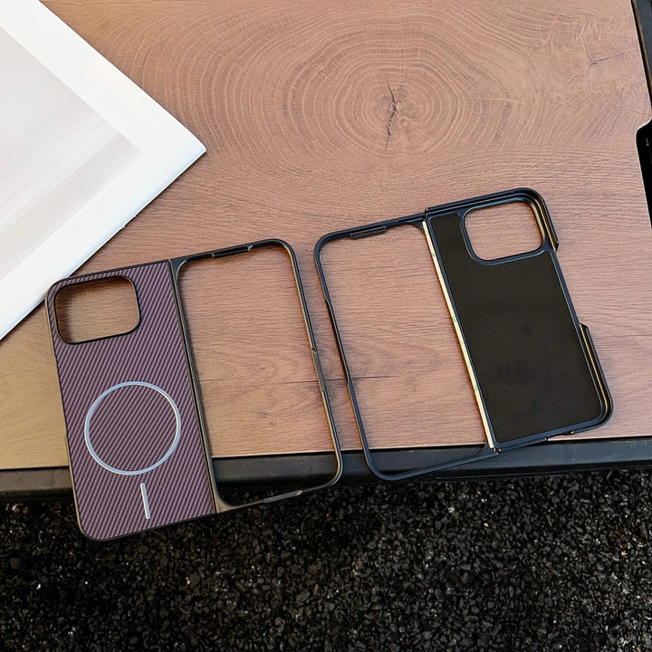 Case for Magsafe Wireless Charging Carbon Fiber Texture Hard Plastic Cover Case For Google Pixel 10 9 Pro Fold - DOKUTRONIX