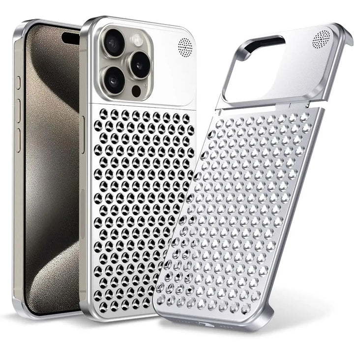 Rimless Alloy Aroma Case for iPhone - DOKUTRONIX