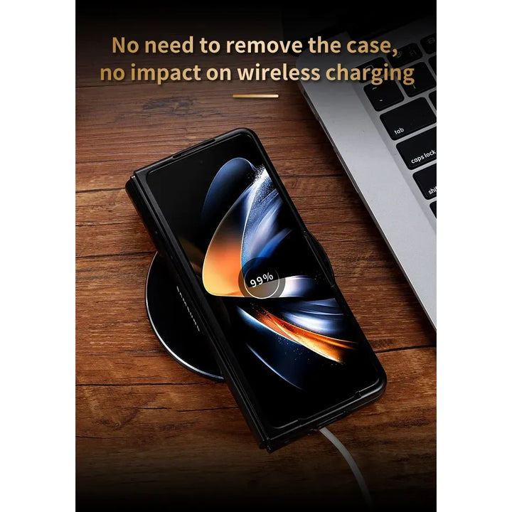 Elegance PU Leather Case for Galaxy Z Fold Series - DOKUTRONIX