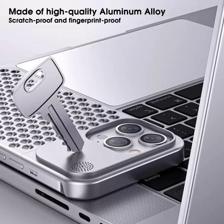 Rimless Alloy Aroma Case for iPhone - DOKUTRONIX
