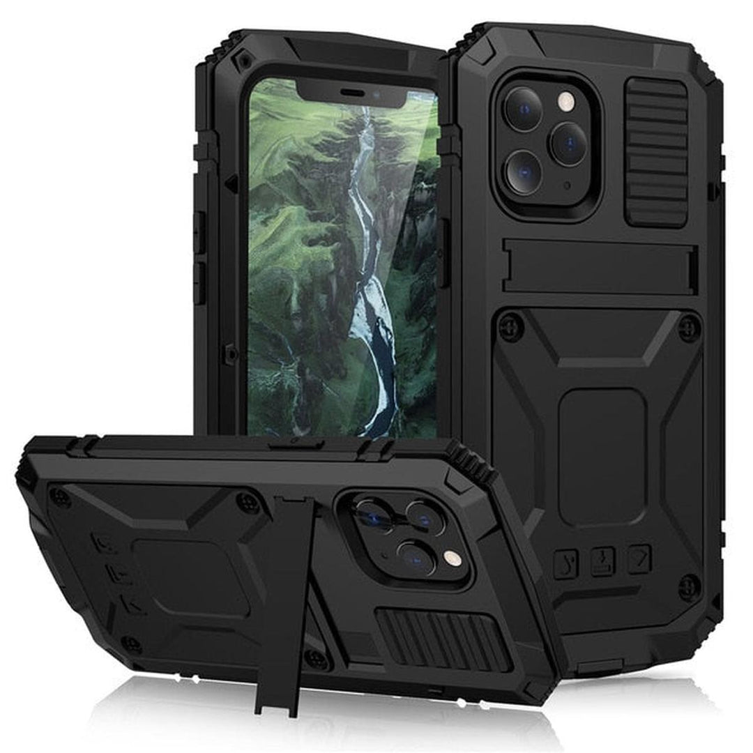 ProMax Kickstand Case with Tempered Glass - DOKUTRONIX