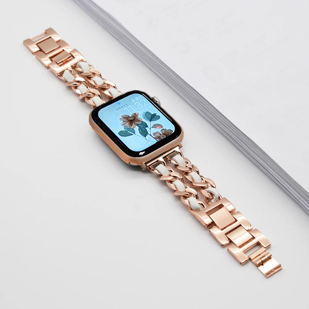 LuxeBand Steel for Apple Watch Series - DOKUTRONIX
