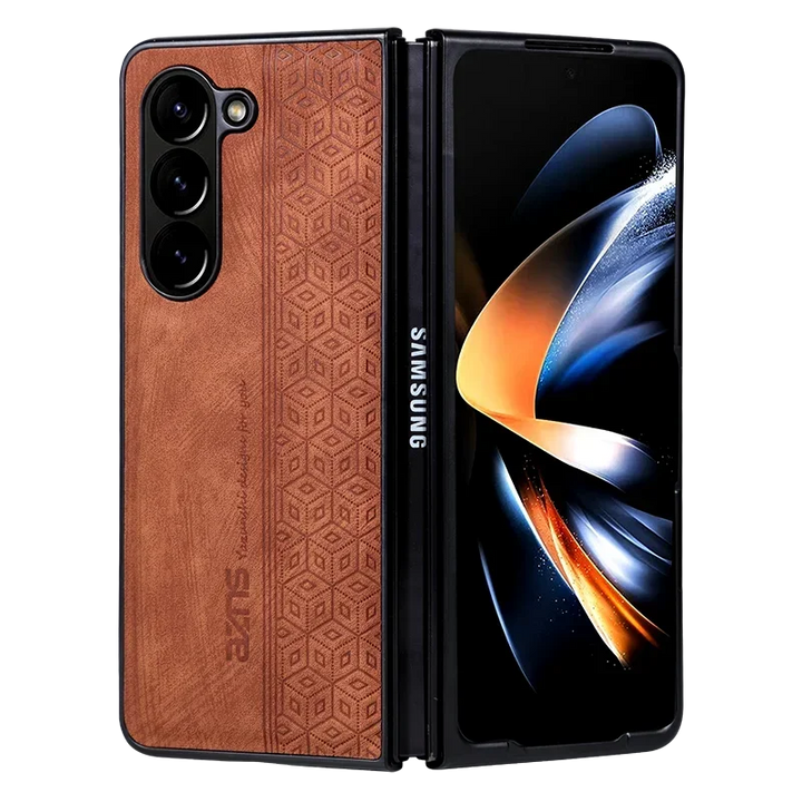 Galaxy Z Fold Leather Case - DOKUTRONIX