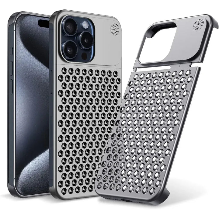 Rimless Alloy Aroma Case for iPhone - DOKUTRONIX