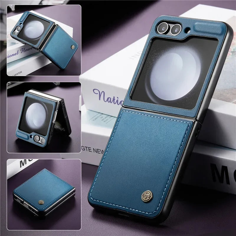 MagnetLux Wallet for Galaxy Z Flip 6/5 - DOKUTRONIX