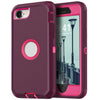 Rugged Armor Red Case for iPhone SE 3/2 (2020/2022)