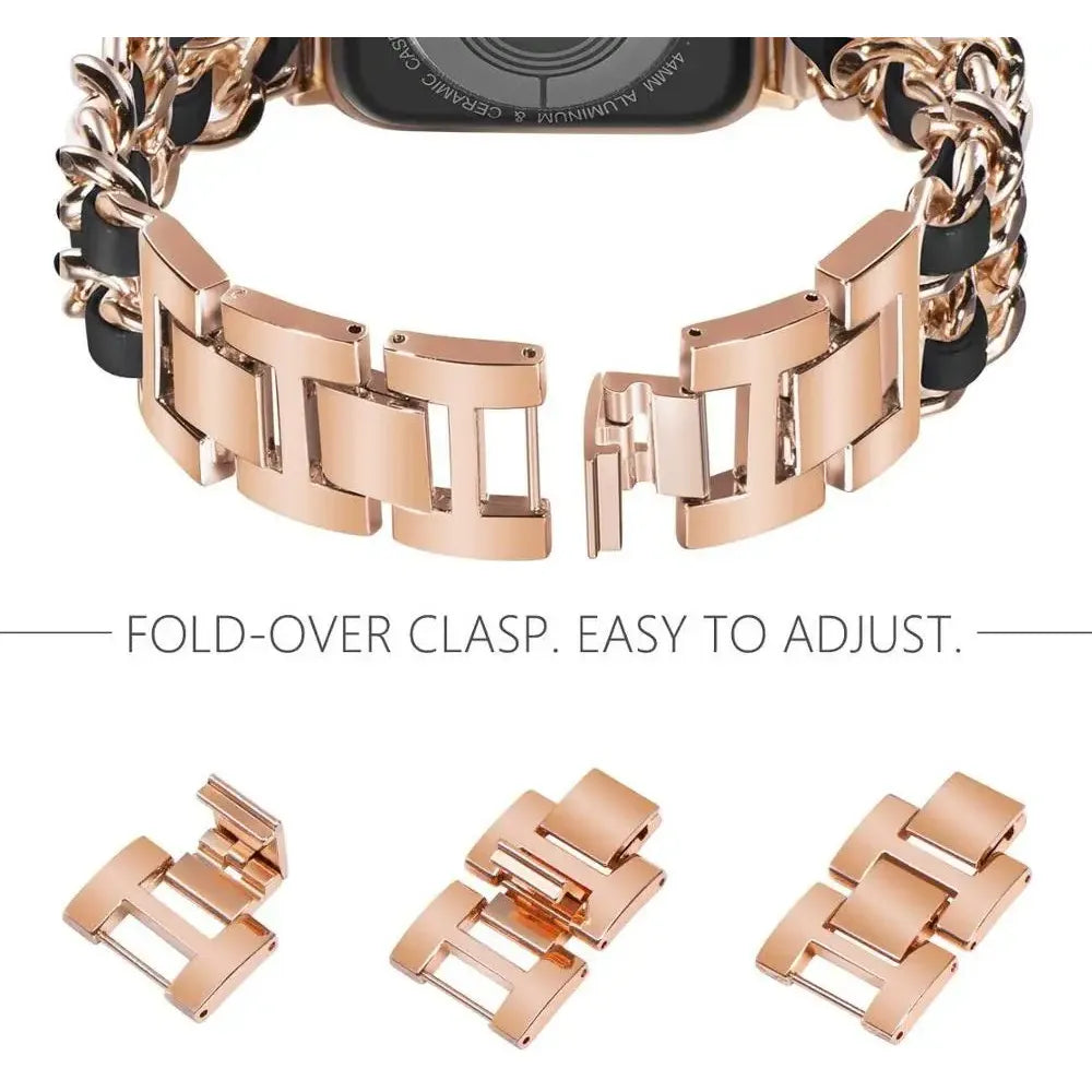 LuxeBand Steel for Apple Watch Series - DOKUTRONIX