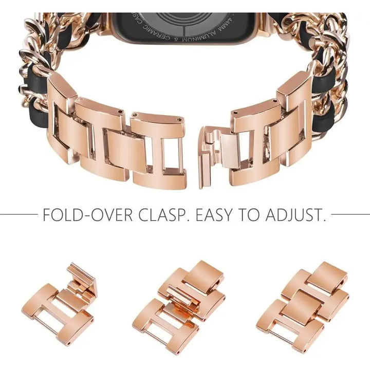 LuxeBand Steel for Apple Watch Series - DOKUTRONIX