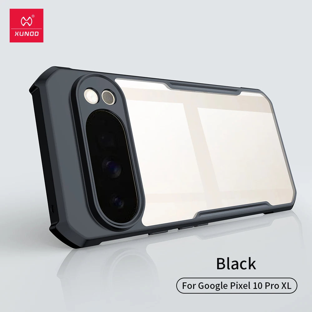 Xundd Ultra Clear Shockproof Case for Pixel 10 Pro - DOKUTRONIX
