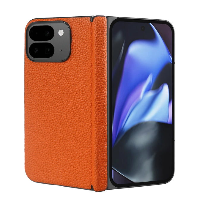 Pixel 9 Pro Fold Leather Case - Protective Etui Cover - DOKUTRONIX