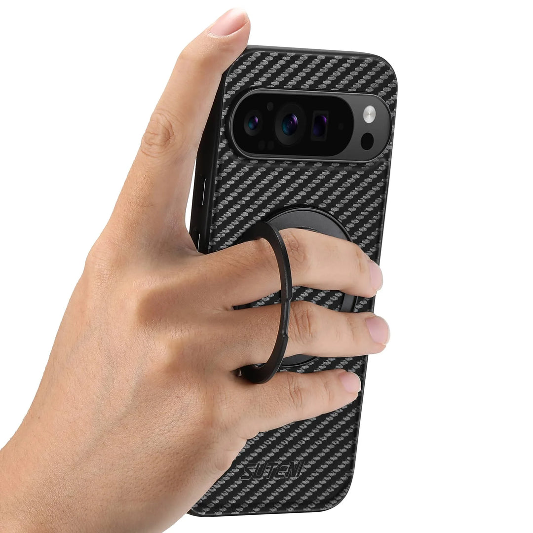 Pixel Pro Carbon Case, Magnetic Kickstand - DOKUTRONIX