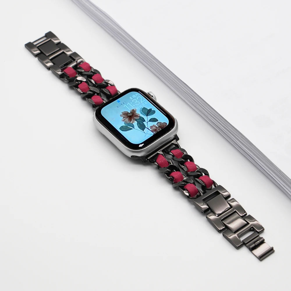 LuxeBand Steel for Apple Watch Series - DOKUTRONIX