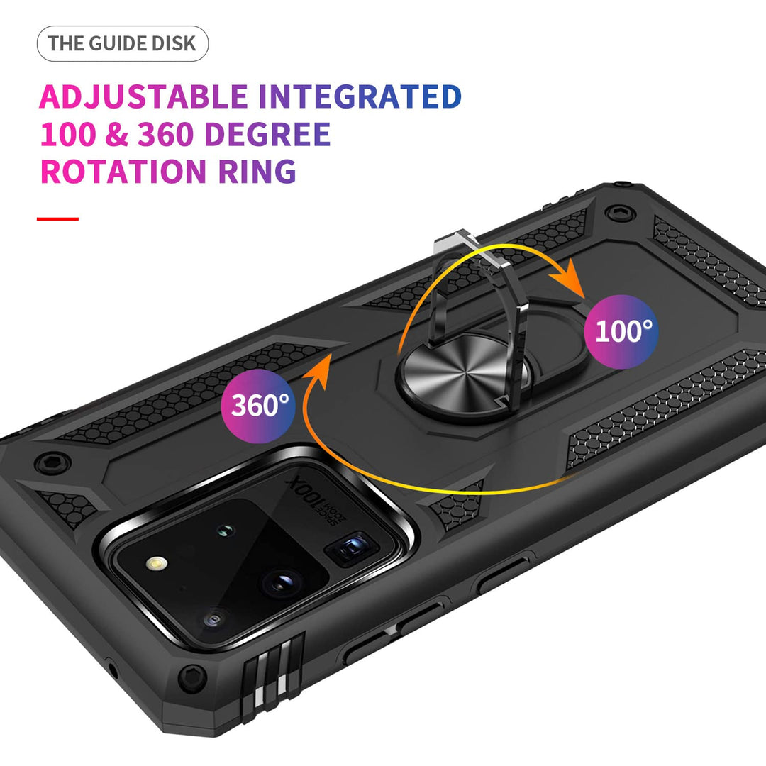 ToughGuard S20 Ultra Case with Ring Stand & Magnet - DOKUTRONIX