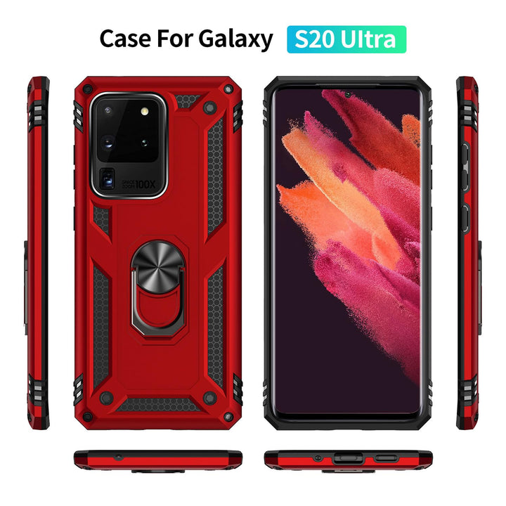 ADDIT UltraShield Case for Samsung S20 with Ring - DOKUTRONIX