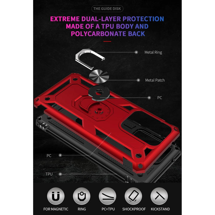 ADDIT UltraShield Case for Samsung S20 with Ring - DOKUTRONIX