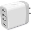 AILKIN QuadCharge USB Wall Hub - Fast & Efficient