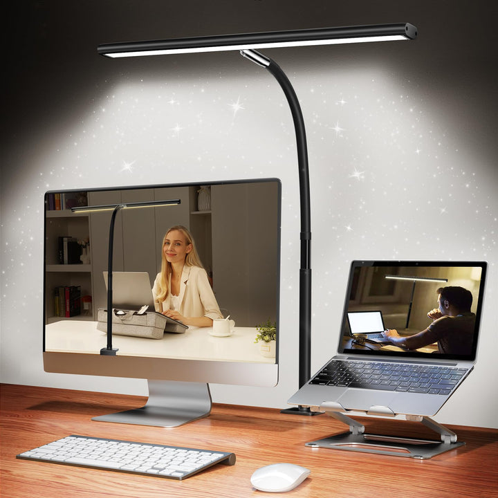 Airlonv FlexiGlow LED Desk Lamp - Eye-Caring Light - DOKUTRONIX