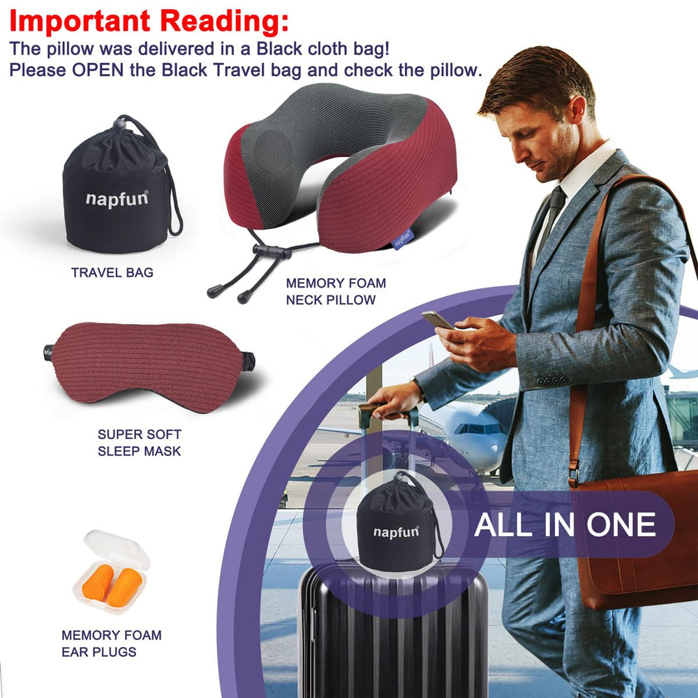 AirNap Pro Travel Pillow - DOKUTRONIX