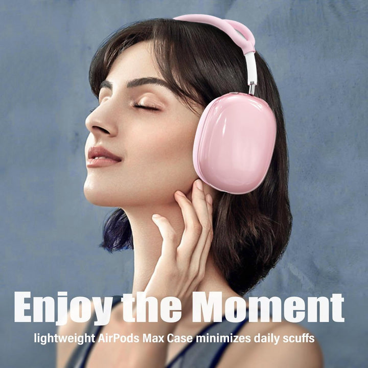 AirPod Max 3-in-1 Clear Pink Protection Set - DOKUTRONIX