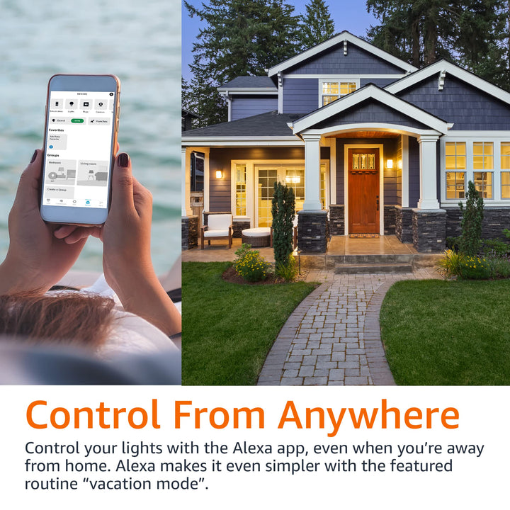 Amazon Basics Smart Plug Power Strip with 3 Individually Controlled Outlets and 2 USB Ports (1 USB-A and 1 USB-C), Works with Alexa Only, 2.4 GHz Wi-Fi, No Hub Required, White - DOKUTRONIX