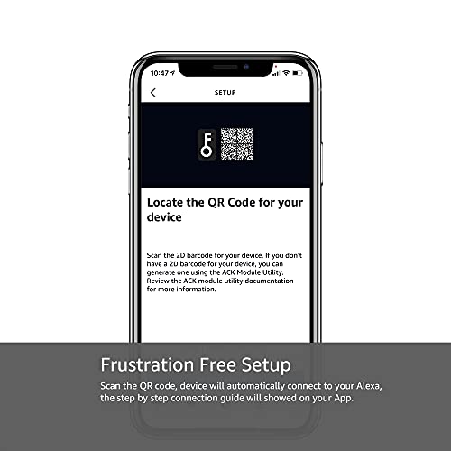 Amazon Basics Smart Switch, Single Pole, Works with Alexa Only, 2.4 GHz Wi-Fi, No Hub Required, White - DOKUTRONIX