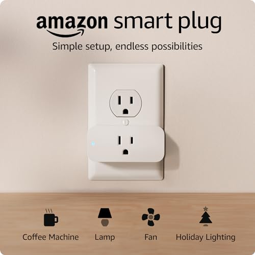 Amazon Smart Plug | Works with Alexa | Simple setup, endless possibilities - DOKUTRONIX