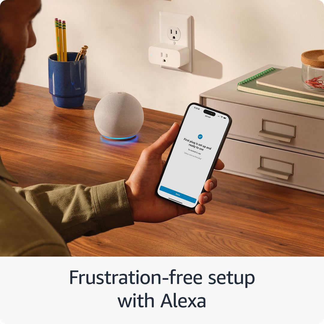 Amazon Smart Plug | Works with Alexa | Simple setup, endless possibilities - DOKUTRONIX