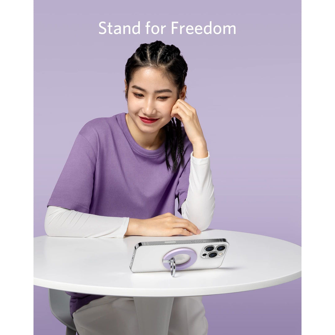 Anker MagGo Grip: Magnetic Ring & Kickstand for iPhone - DOKUTRONIX