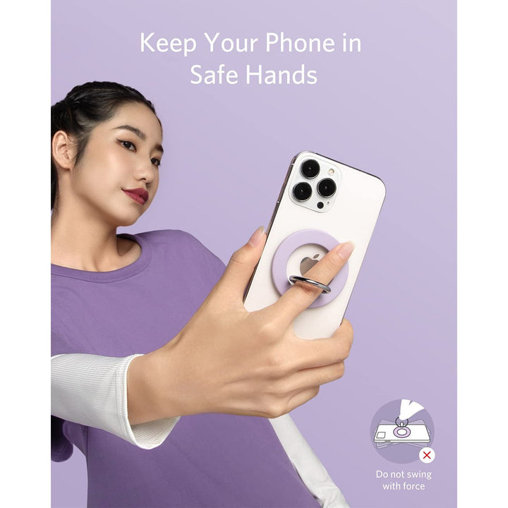 Anker MagGo Grip: Magnetic Ring & Kickstand for iPhone - DOKUTRONIX