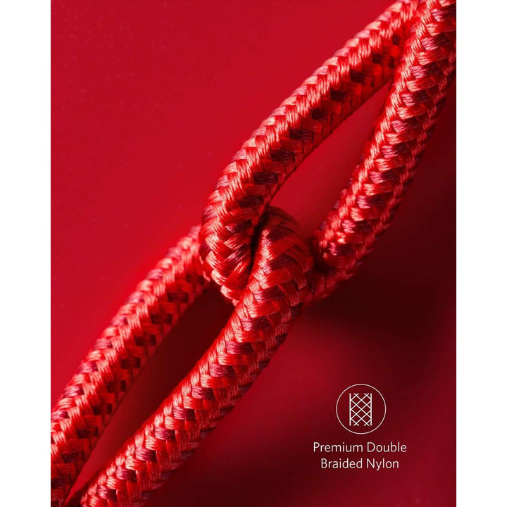 RapidCord USB-C (2-Pack, 6ft, Red) - DOKUTRONIX