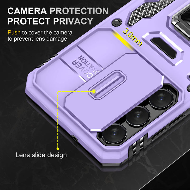 ANNGELAS Shockproof Galaxy S23 Plus Case - Light Purple - DOKUTRONIX