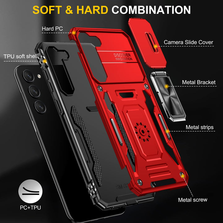 ANNGELAS S23 Plus Shockproof Case with Kickstand - DOKUTRONIX