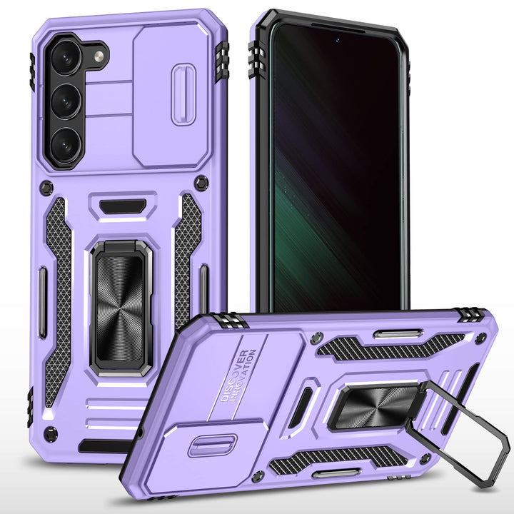 ANNGELAS Shockproof Galaxy S23 Plus Case - Light Purple - DOKUTRONIX
