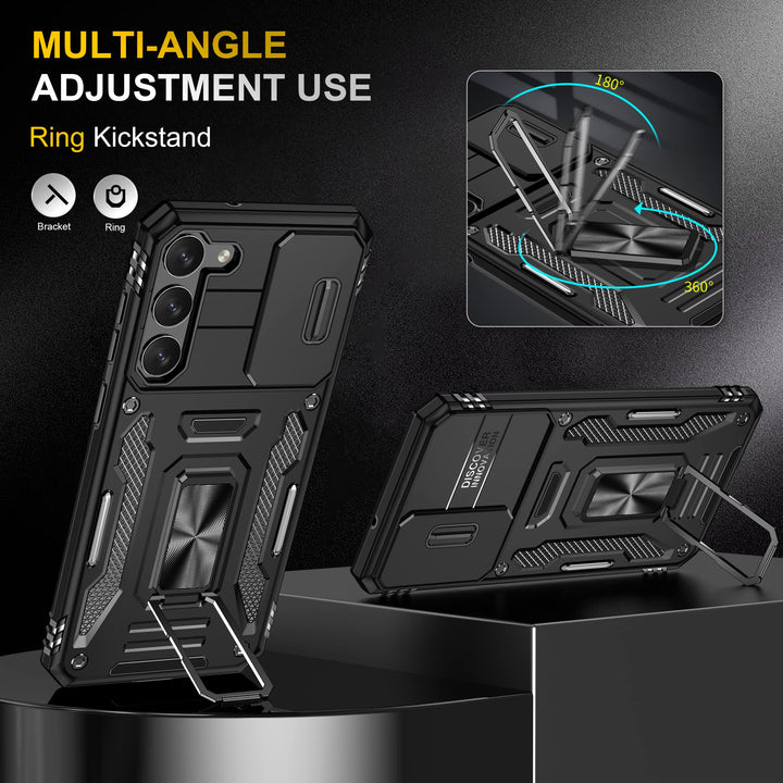 S23 Plus ANNGELAS Case: Shockproof & Sleek - DOKUTRONIX
