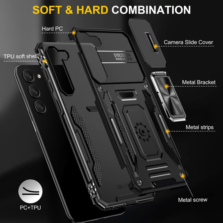 S23 Plus ANNGELAS Case: Shockproof & Sleek - DOKUTRONIX