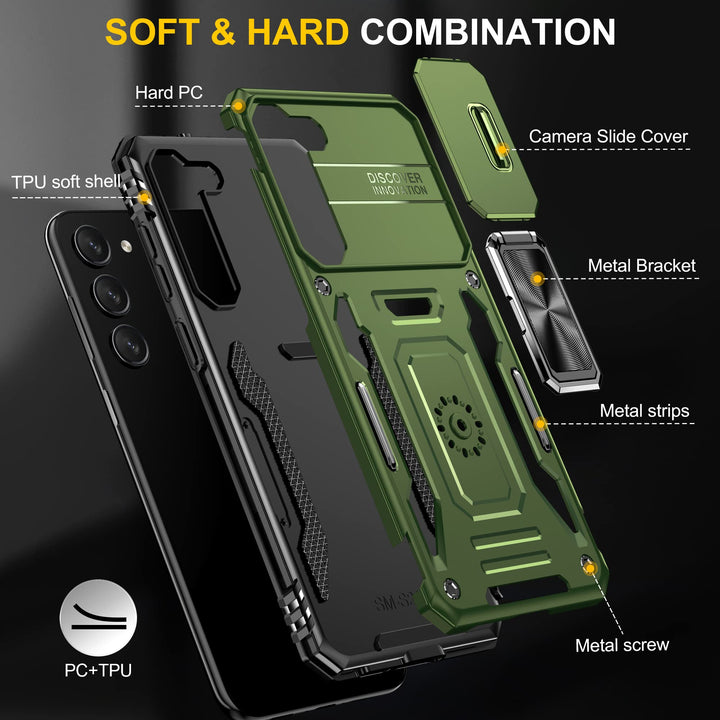 ANNGELAS Shockproof Case for Galaxy S23 Plus - DOKUTRONIX