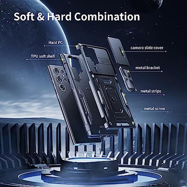 Galaxy S23 Black Case by ANNGELAS - DOKUTRONIX