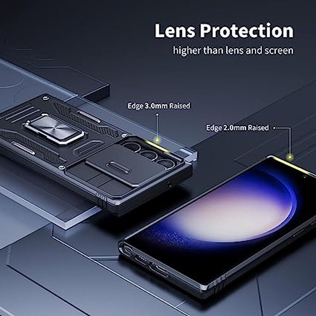 Galaxy S23 Black Case by ANNGELAS - DOKUTRONIX