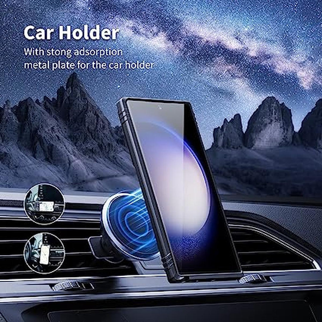 Galaxy S23 Black Case by ANNGELAS - DOKUTRONIX