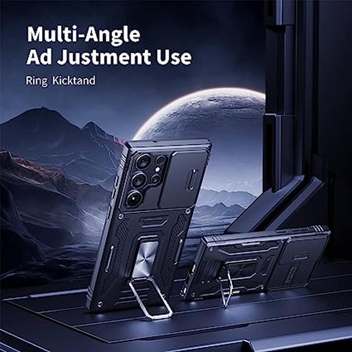 Galaxy S23 Black Case by ANNGELAS - DOKUTRONIX